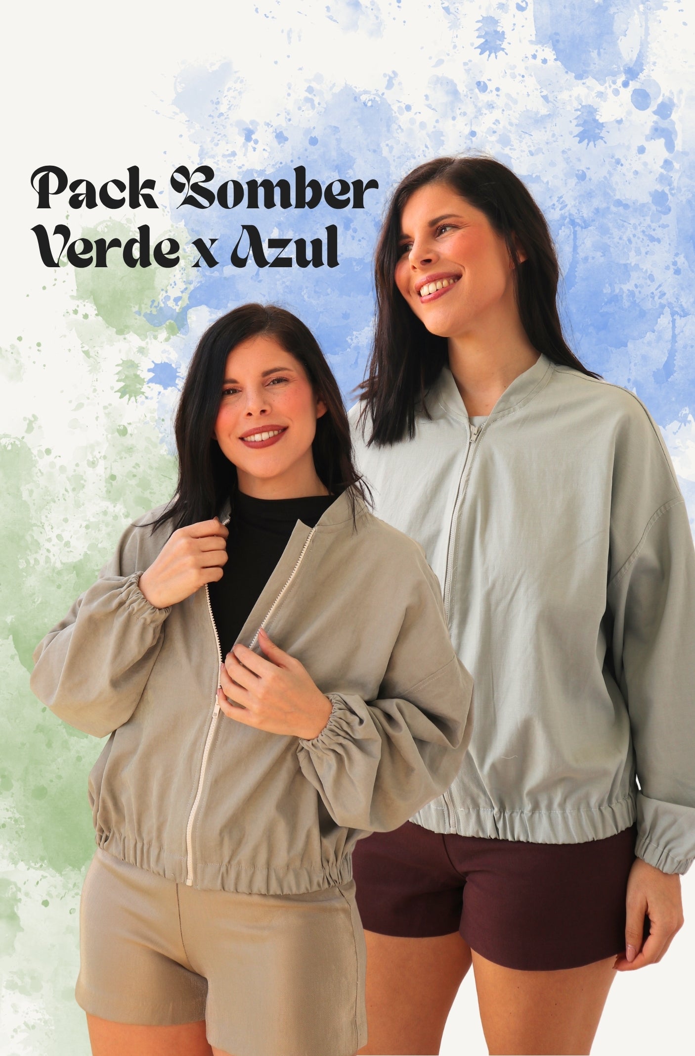 Pack Bomber x Verde & Azul