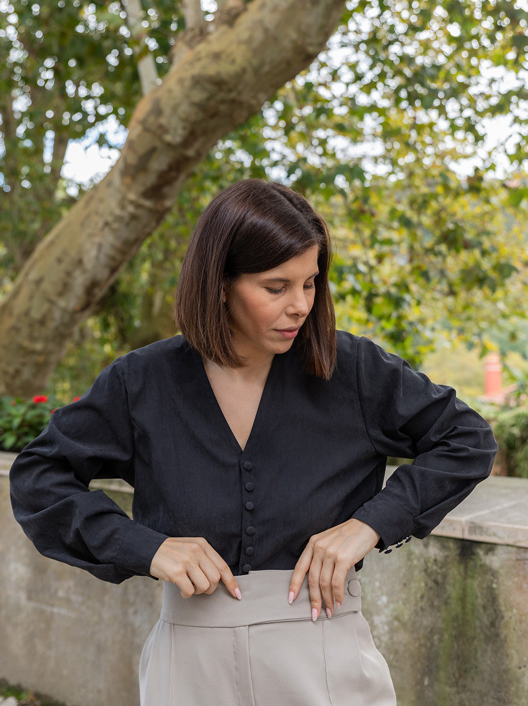 Blusa Aurora Preto x 2024