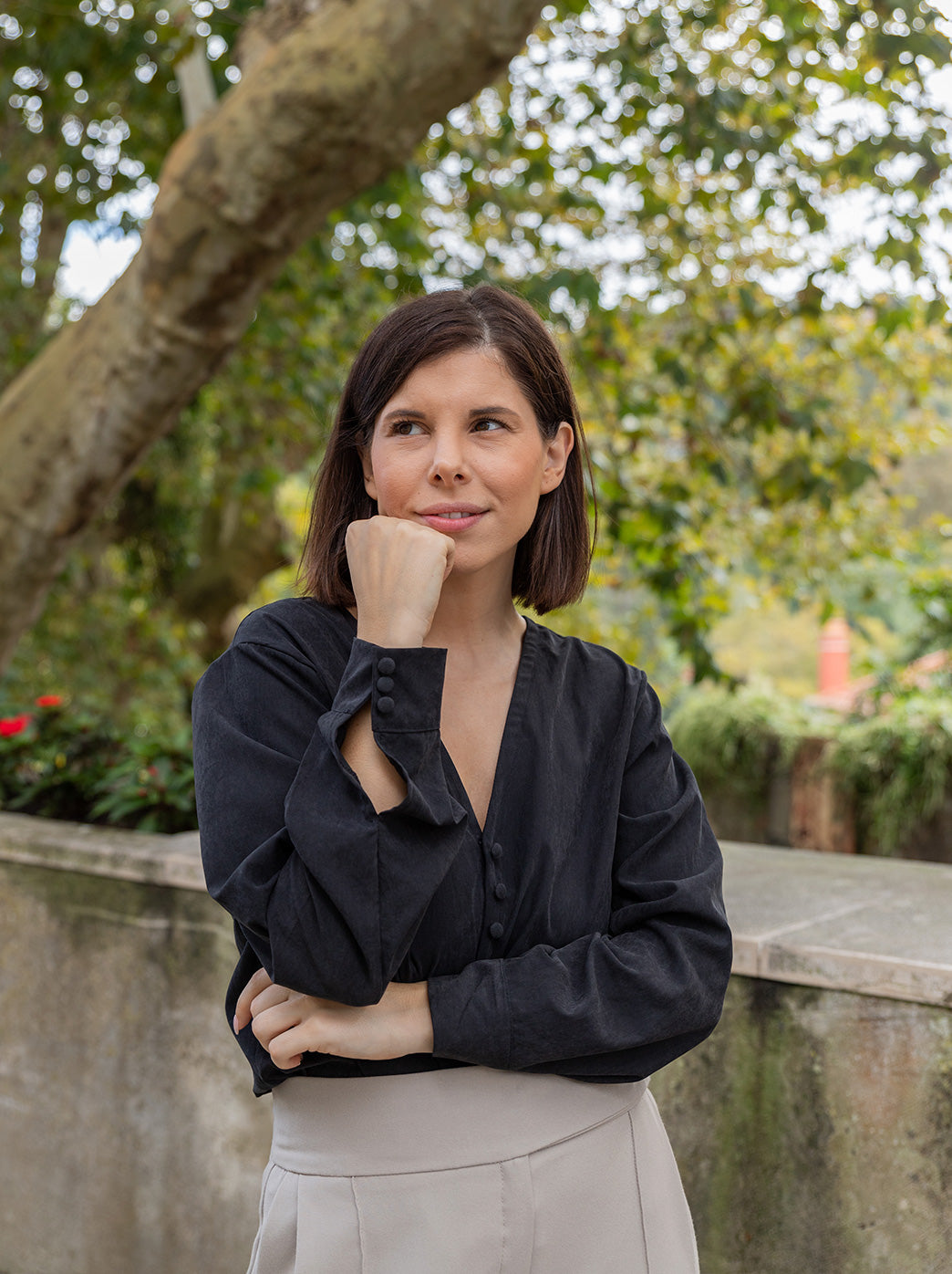 Blusa Aurora Preto x 2024