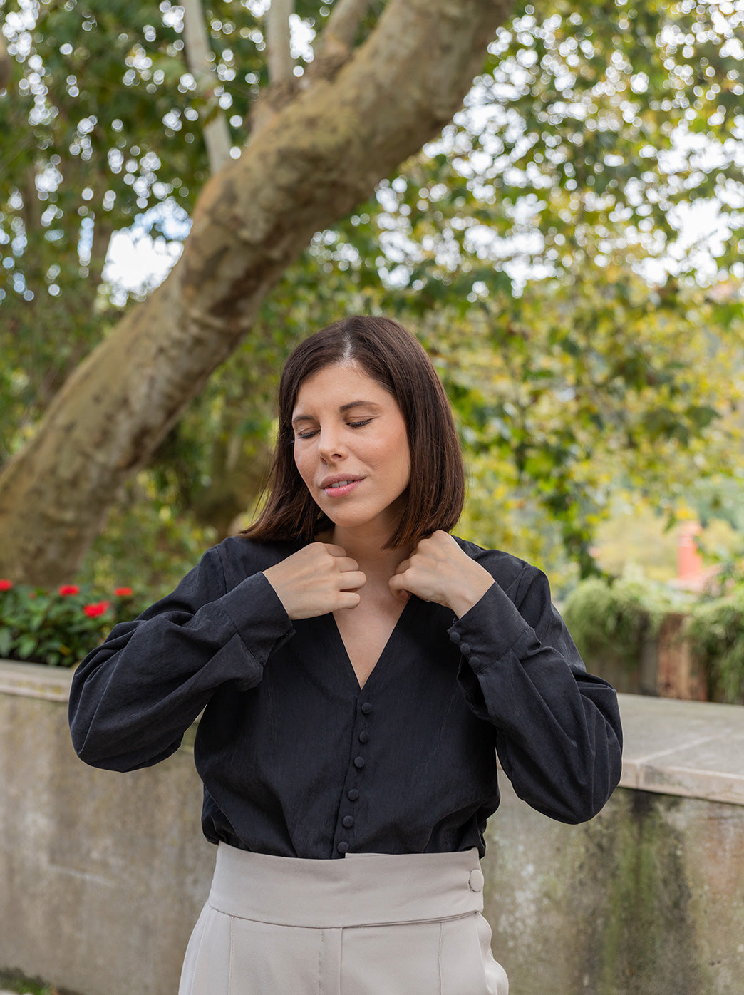 Blusa Aurora Preto x 2024