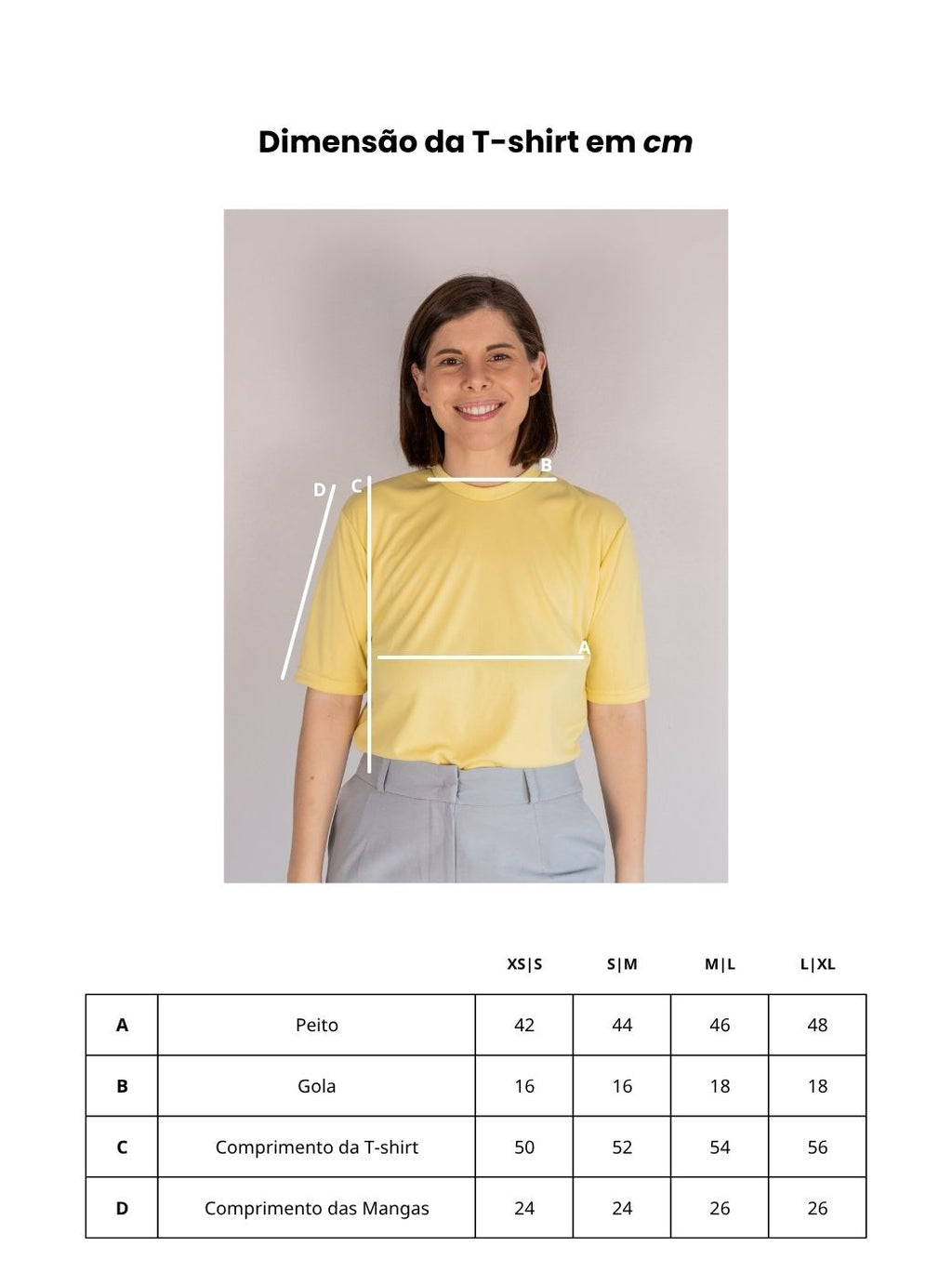 T-SHIRT AMARELO