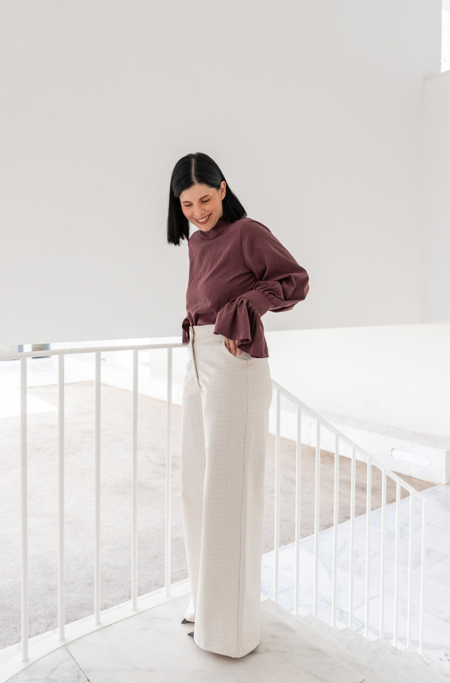 Calças Serena Branco