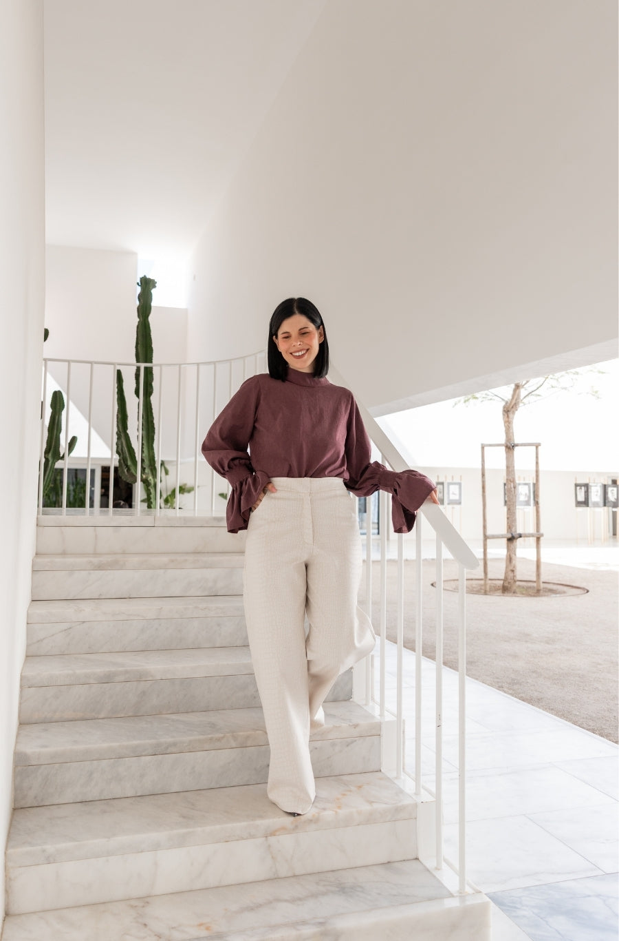 Calças Serena Branco