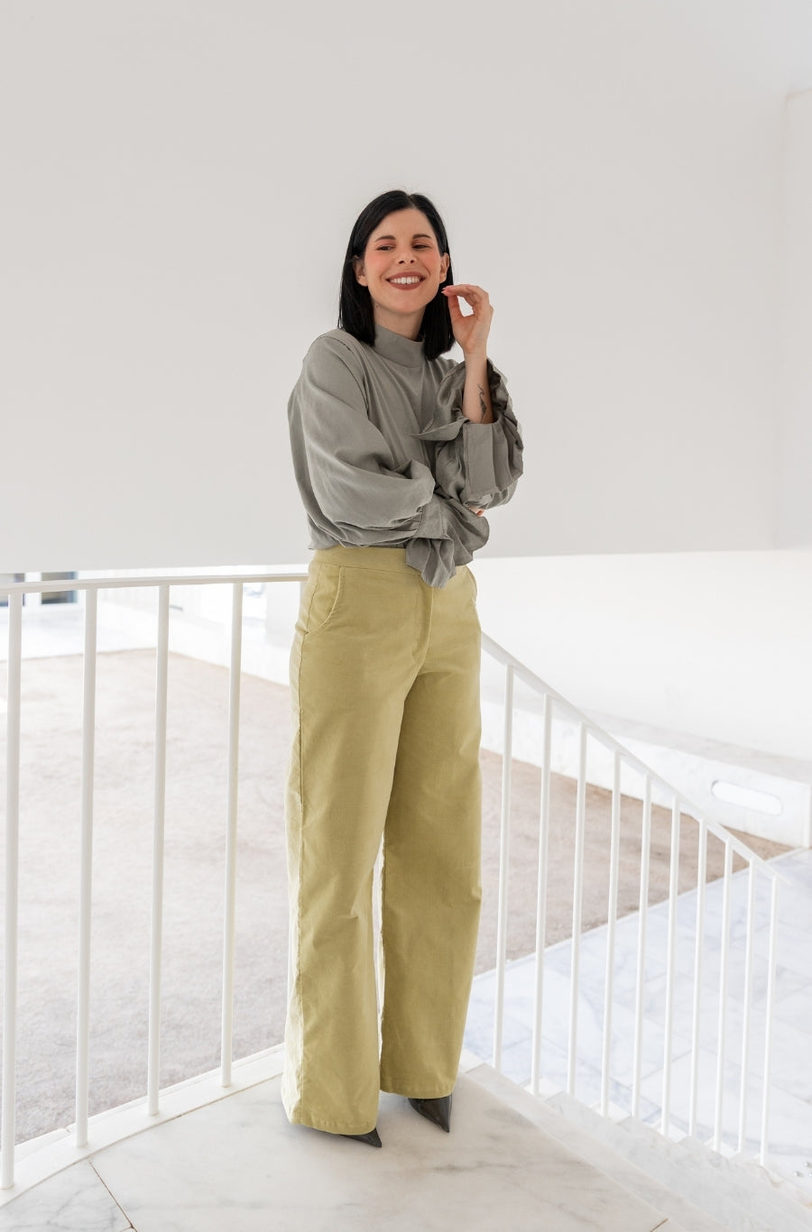 Calças Serena Verde Lima