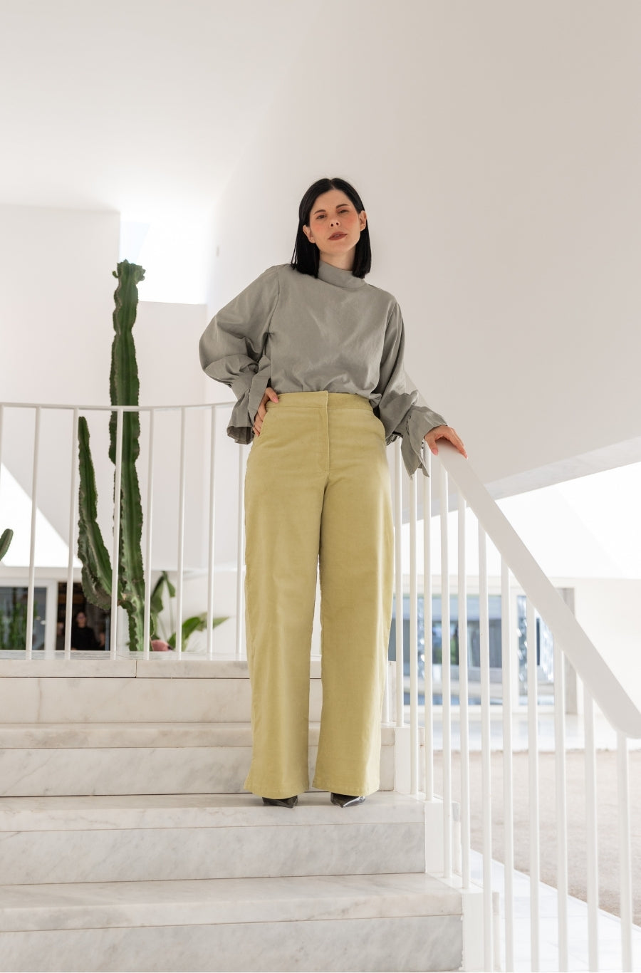 Calças Serena Verde Lima