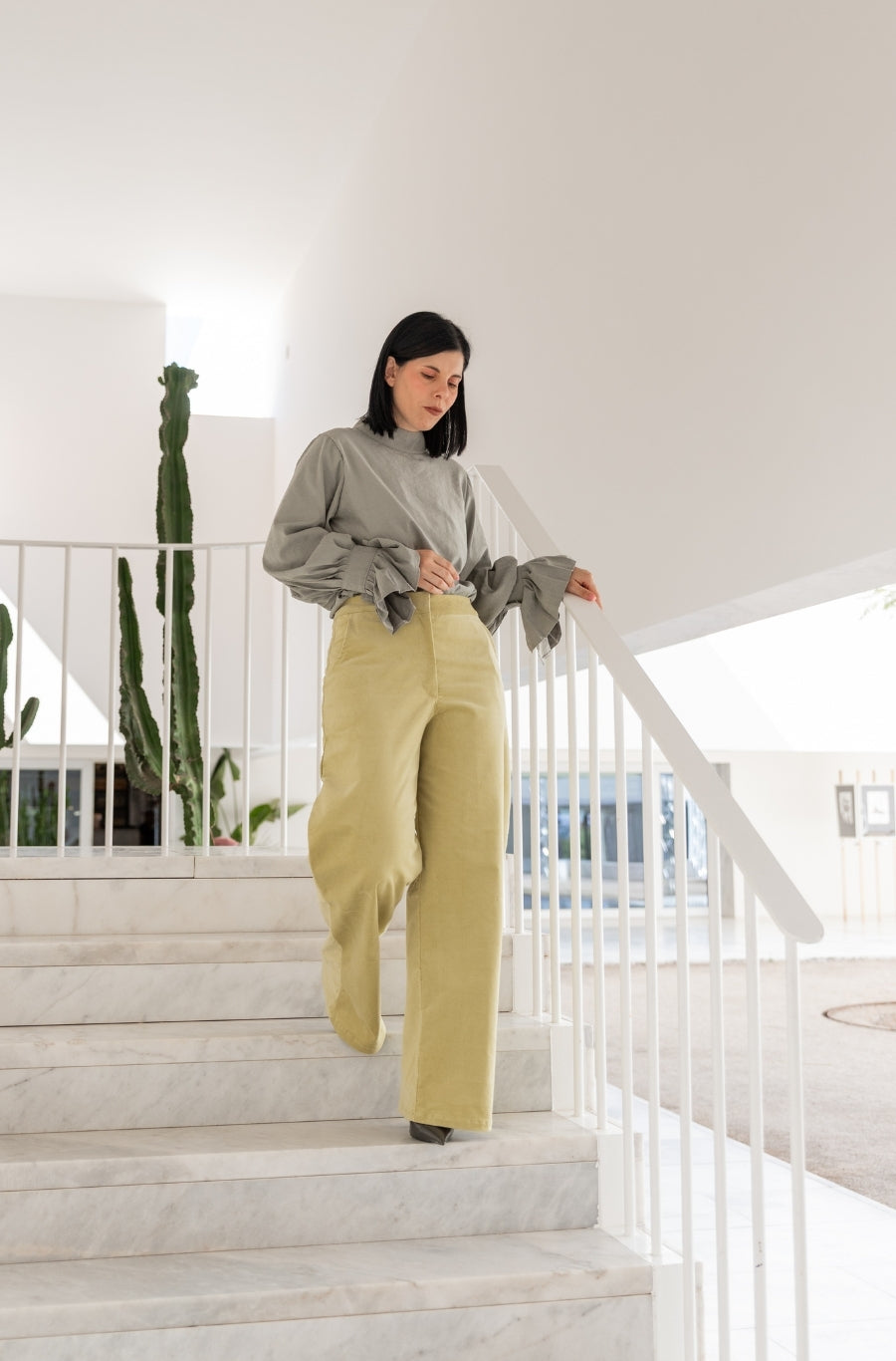 Calças Serena Verde Lima