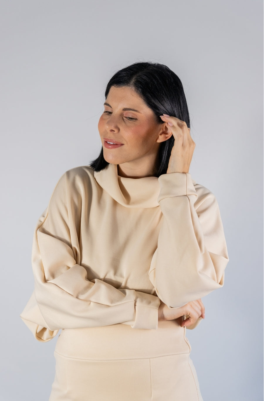 Gola alta de Sonho Creme