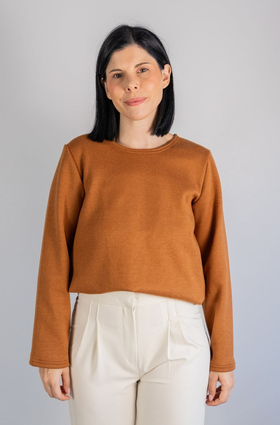 Camisola Malha Laranja