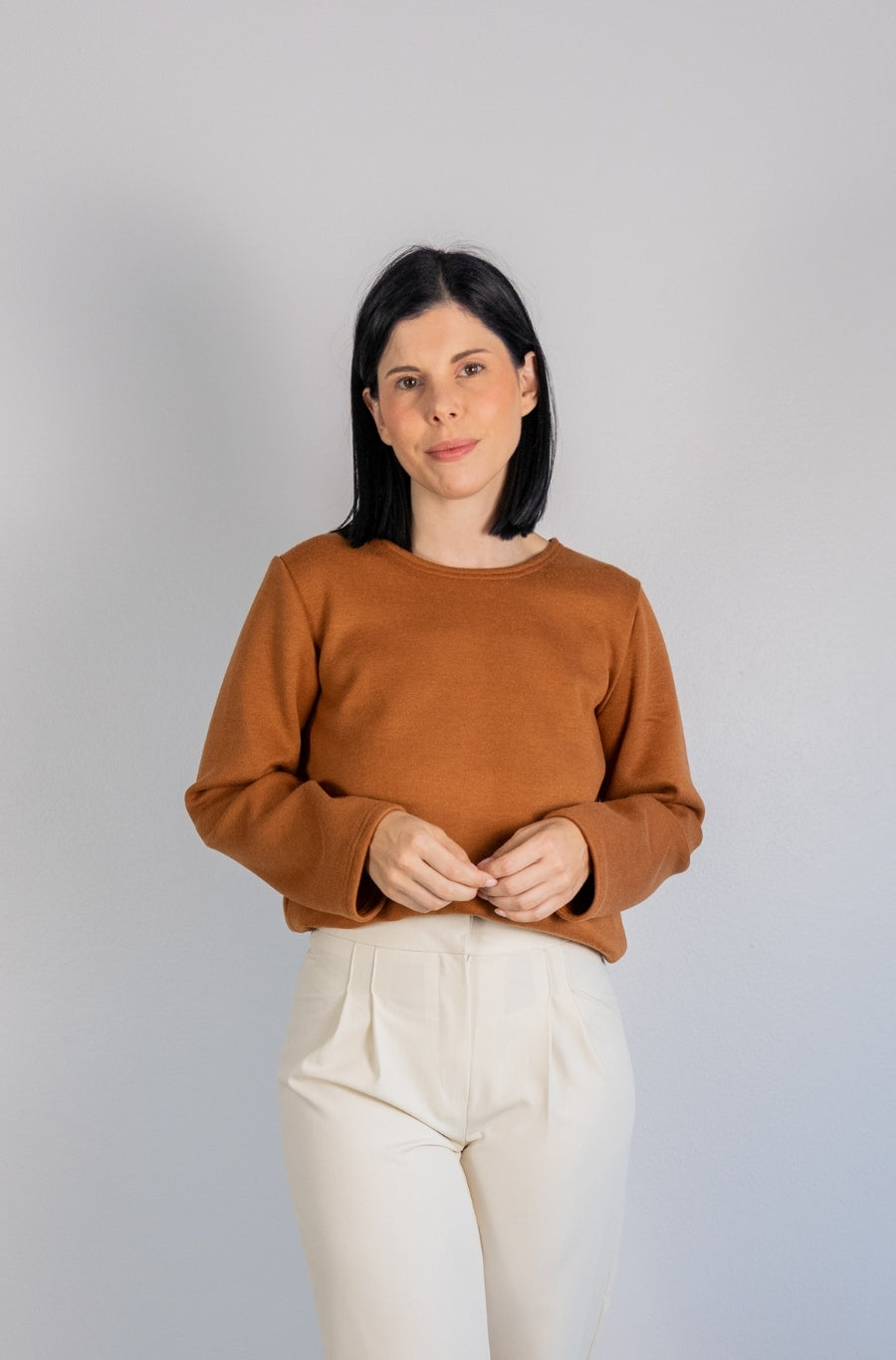 Camisola Malha Laranja