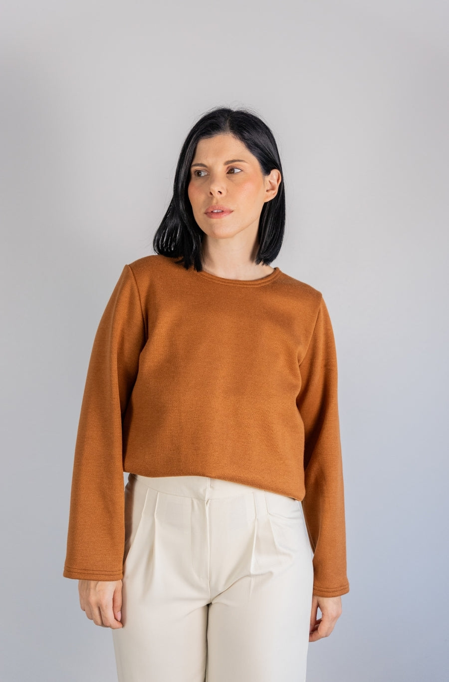 Camisola Malha Laranja