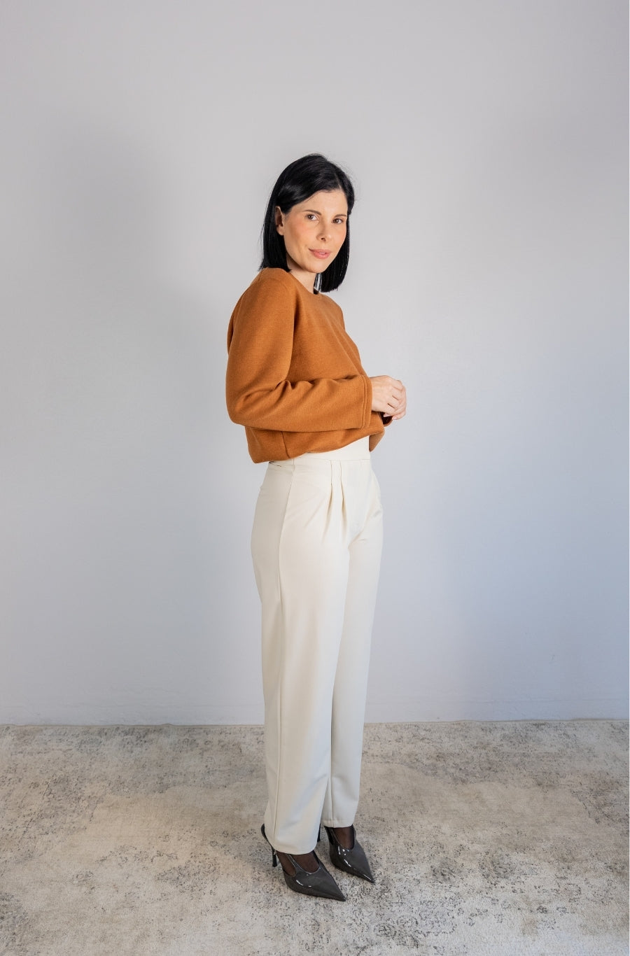 Camisola Malha Laranja