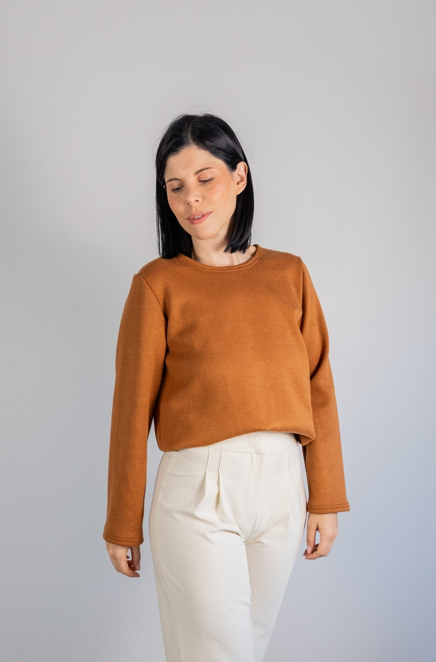 Camisola Malha Laranja