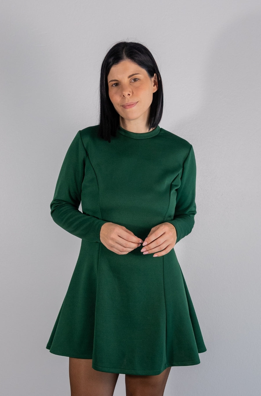 Vestido Rodado Verde