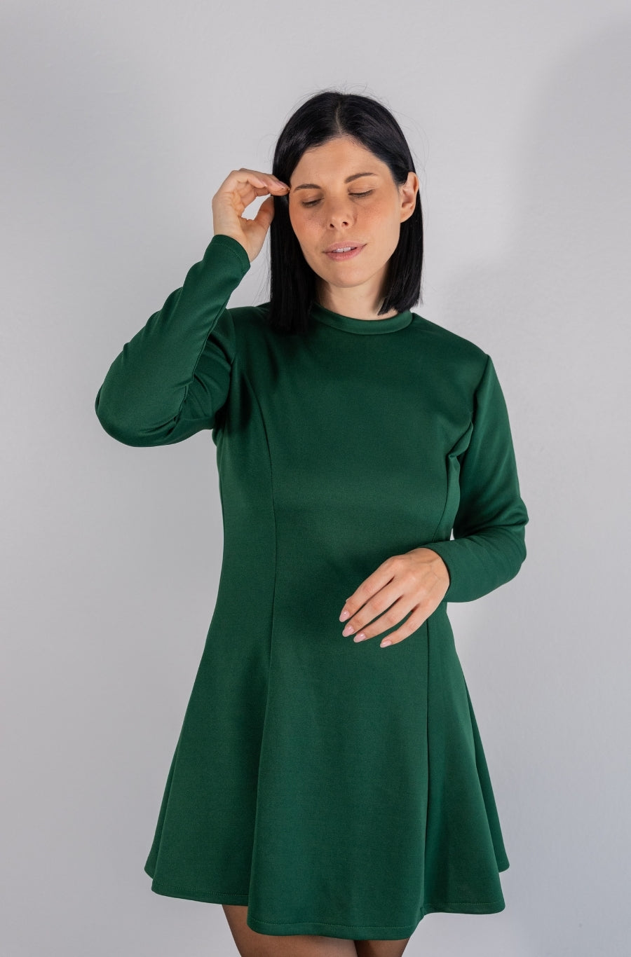 Vestido Rodado Verde